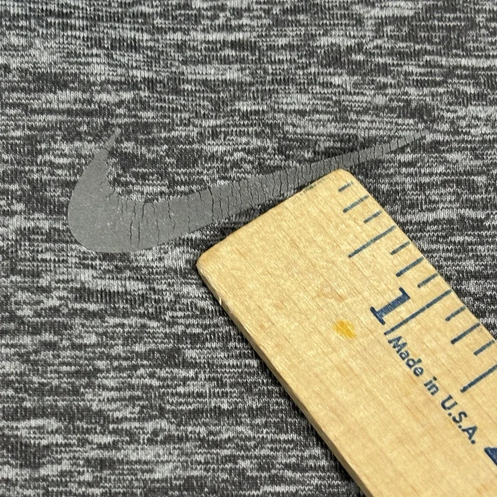 Nike Element Running Pullover Mens Large Gray Dri-Fit 1/4 Zip Gym Training Read